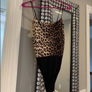 Leopard body suit